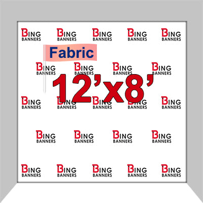 12'x8' Fabric Step & Repeat Banner Only