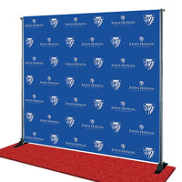 Custom Fabric Step and Repeat Banner