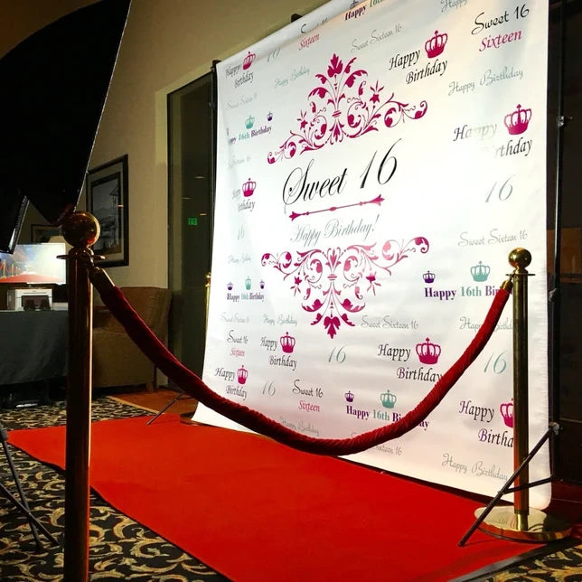 Custom Step and Repeat Banner