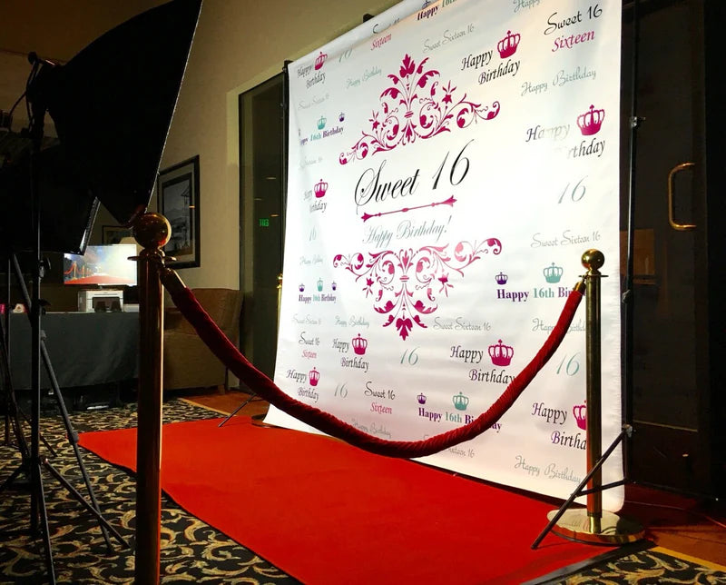 Custom Step and Repeat Banner