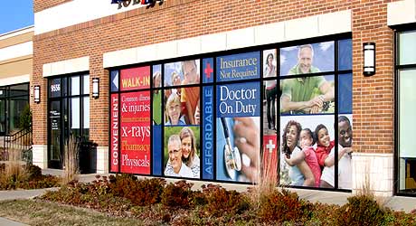 Adhesive Banners / Window Decals